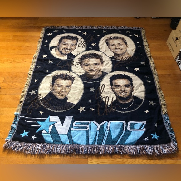 RARE Vintage Northwest Company N’SYNC Blanket - Picture 5 of 8